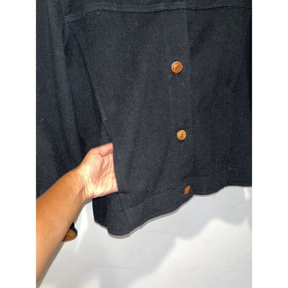 L.L. Bean Vintage Wool Jacket with Thinsulade Made in USA Womens  Size XL - Picture 5 of 10